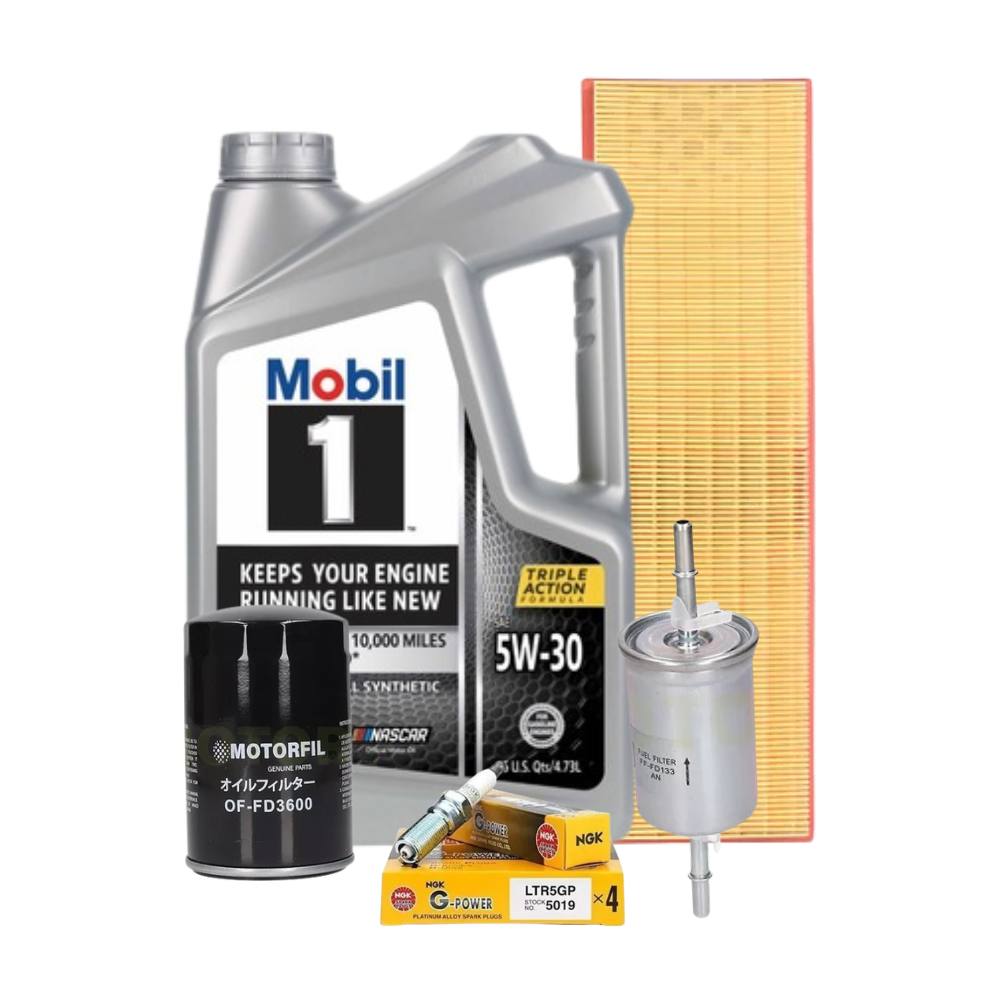 Kit Afinación Ford Fiesta 2003-2010 1.6l Mobil 5w30 B/platin