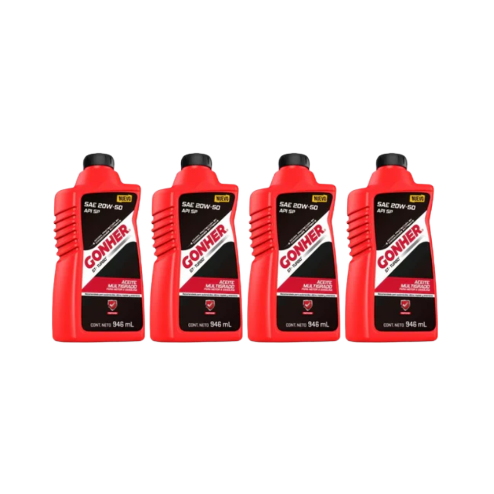 Kit Afinacion Sonic 2012-2018 1.8 20w50 Gonher B/platino