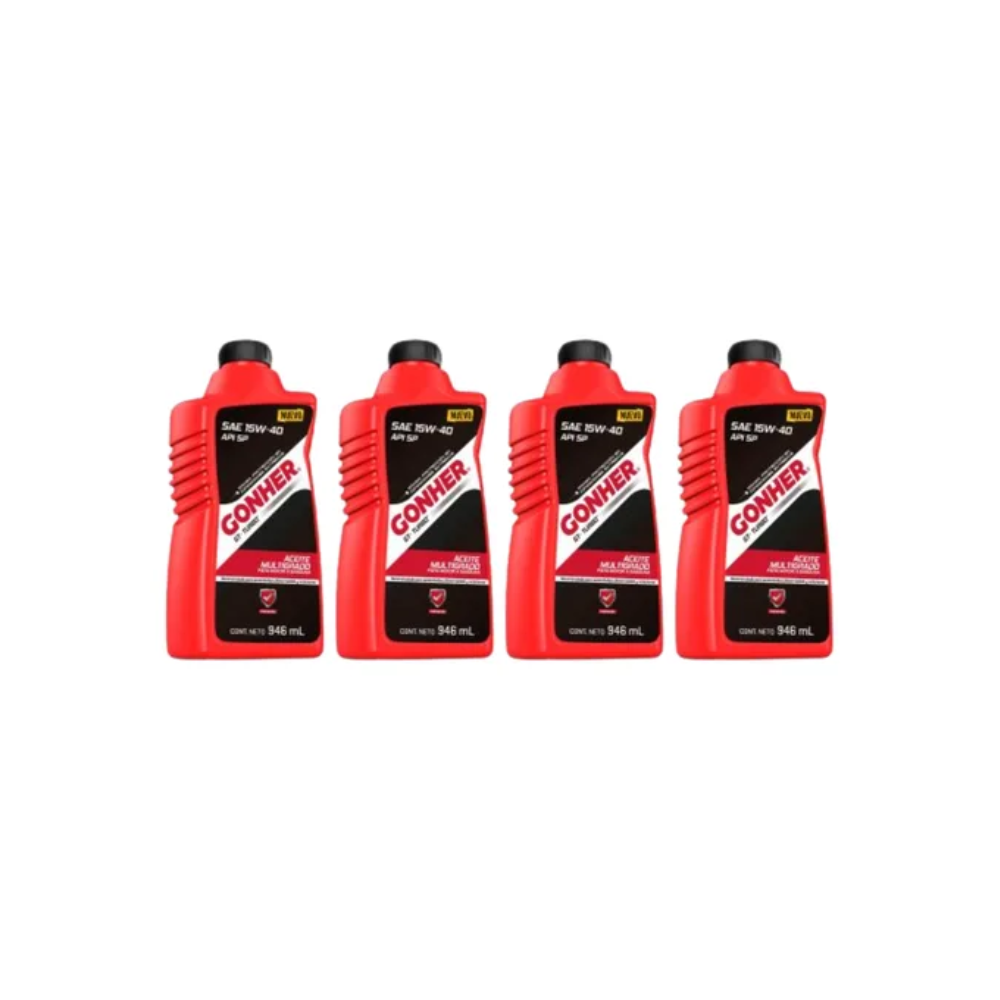 Kit Afinacion Sentra 01-03 1.8 L Gonher 15w40 B/platino