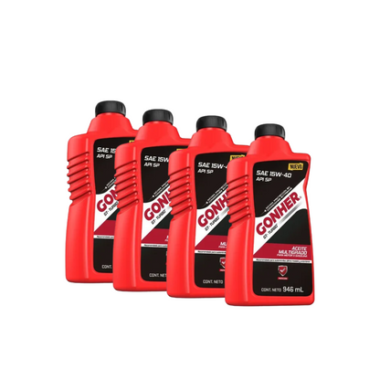 Kit Afinación Para Suzuki Ignis 1.2l 2017-2023 15w40 Gonher