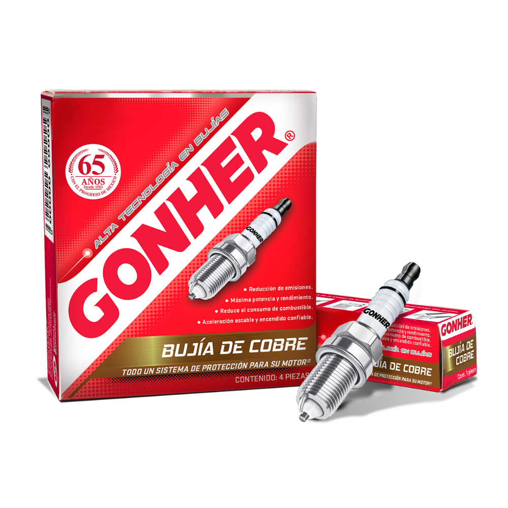 Kit Afinacion Ford Fiesta 2003-2010 1.6 20w50 Bujía Gonher