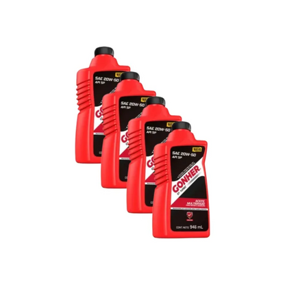 Kit Afinacion Atos 2005 2009 1.1 4l Bujía Gonher 20w50