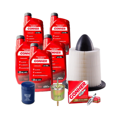 Kit De Afinación Ford F-150 1997-1998 V6 4.2L 15w40 B/ghoner