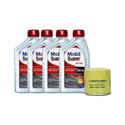 Kit De Cambio Aceite Aveo Chevy Corsa Optra Tornado 20w50