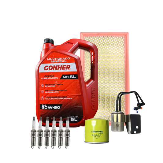 Kit De Afinacion Cirrus 1998 Al 2000 2.5 Gonher 20w50