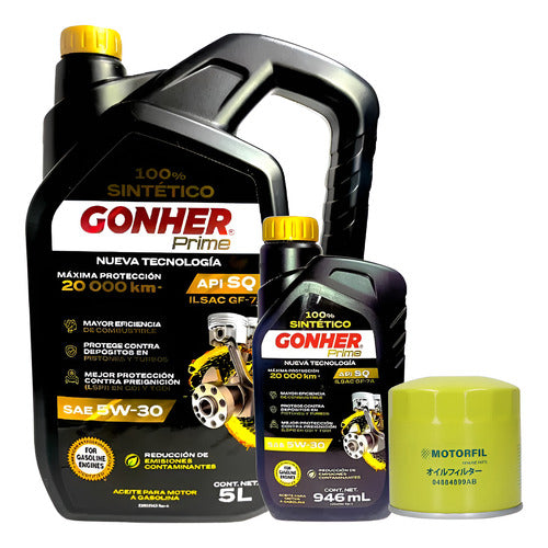 Kit Cambio Aceite Dodge Charger 2008 Al 2010 V6 3.5 L