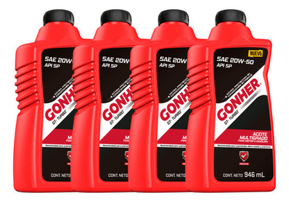 Kit Cambio De Aceite Gol 2014 Al 2020 1.6 Gonher 20w50