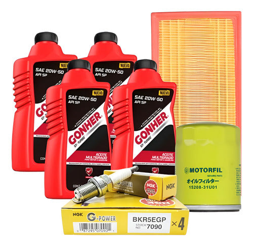 Kit Afinación Mitsubishi Space Star 2001-2004 1.8l 4l B/plat