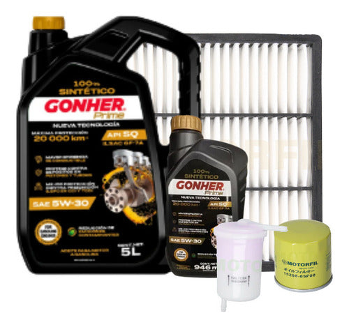 Kit De Afinacion Town & Country 78-80 3.7l Gonher 5w30 S/b
