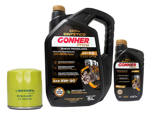 Kit Cambio Aceite Journey 2009 Al 2010 3.5 5w30 Api Sq