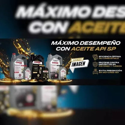 Kit Cambio De Aceite Para Spark 11-17 Aceite 20w50 Gonher