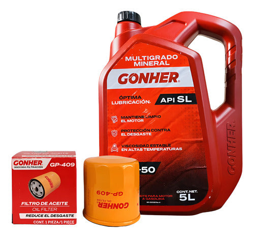 Kit Cambio Aceite Chevrolet Beat 2020 2021 L4 1.2 L