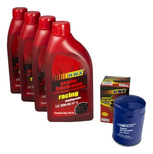 Kit Cambio De Aceite Voyager 1998 Dodge Multigrado