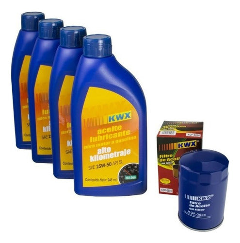 Kit Cambio De Aceite Topaz 1990 Ford Alto Kilometraje
