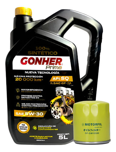 Kit Cambio Aceite Dodge Caliber 2007 2008 2009 L4 2.0 L