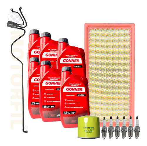 Kit De Afinacion Town & Country Lx Limited 97-01 3.8l G15w40