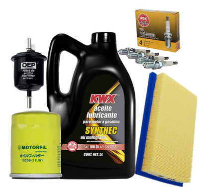 Kit De Afinacion Verna 2004-2006 1.5 1.6 10w30 Kwx