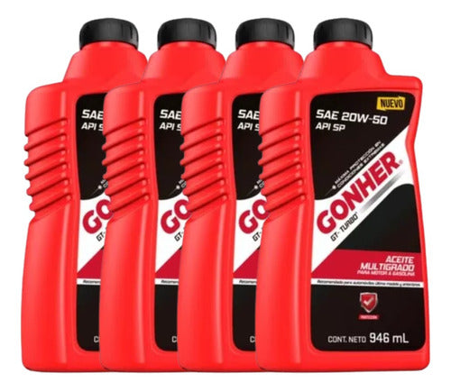 Kit Cambio De Aceite Sport Van 2007 Al 2010 1.6 Gonher 20w50