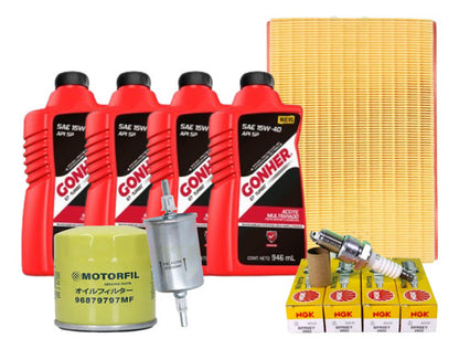Kit De Afinación Corsa 2002-2008 1.4 1.6 15w40 Gonher