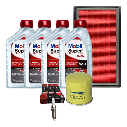 Kit De Afinación Versa 2007-2012 1.8 L Mobil