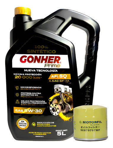 Kit Cambio Aceite Oldsmobile Cutlass V6 3.1l V6 3.1 L