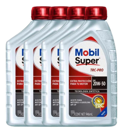 Kit Cambio De Aceite Para Tsuru Con Aceite 20w50 Mobil
