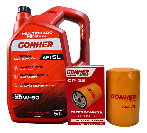 Kit Cambio Aceite Volkswagen Jetta 1993 Al 2009 L4 2.0 L