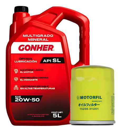 Kit Cambio Aceite Honda Cr-v 2002-2019 2.4 L