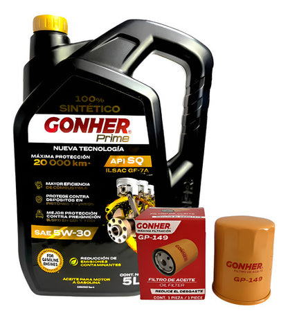 Kit Cambio Aceite 5w30 Honda Element 2007-2011 L4 2.4l