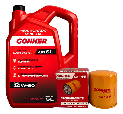 Kit Cambio Aceite Pontiac Grand Am 1999-2005 V6 3.4 L