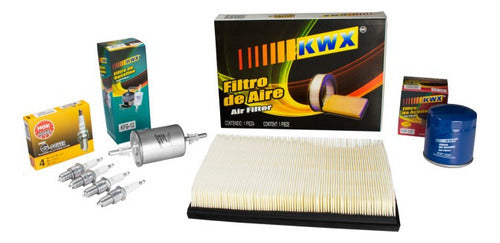 Kit De Afinacion Sin Aceite Corsa 2004 1.8 4l Premium