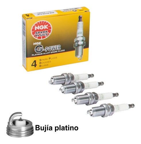 Kit Afinación Sin Aceite Nissan D21 2.4l 2005 2006 2007