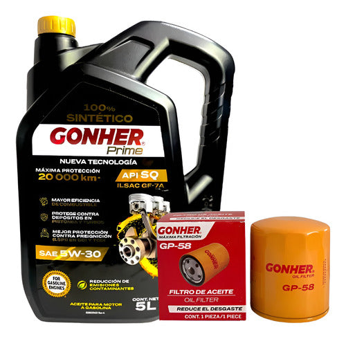 Kit Cambio Aceite Plymouth Neon 1999 2000 2001 L4 2.0 L