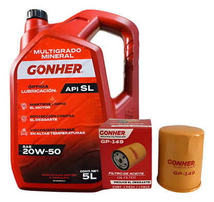 Kit Cambio Aceite Mitsubishi Lancer 2004 Al 2007 2.0 L