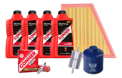 Kit De Afinacion Gol 2009-2013 1.6 Bujía Gonher 20w50