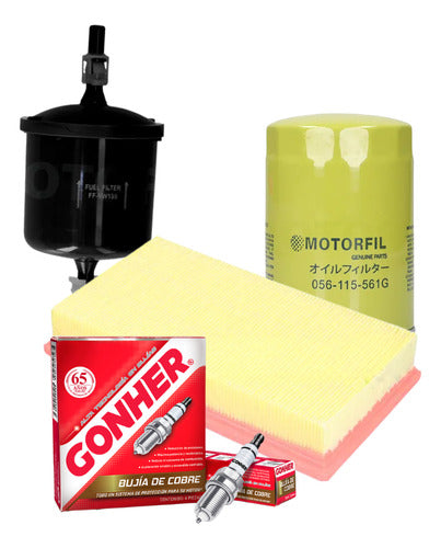 Kit Afinación S/aceite Vw Pointer 1998-2004 Bujía/ Gonher