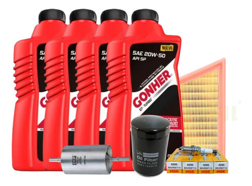 Kit De Afinación Seat Cordoba  03 Al 09 2.0l 4l  B/platino