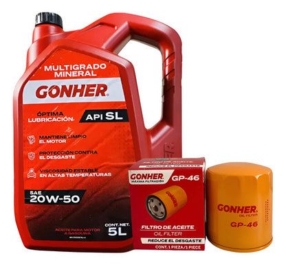 Kit Cambio Aceite Chevrolet Zafira 2002-2006 Lt 4 1.8 L