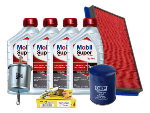 Kit De Afinación Tsuru Iii 1993-1994 1.6l Mobil B/platino