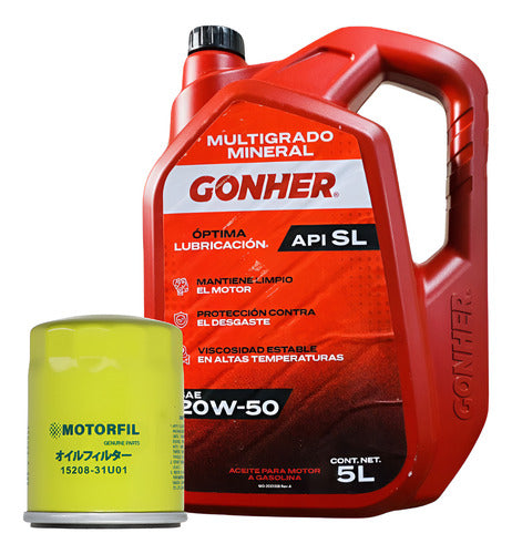 Kit Cambio Aceite Honda Civic 2002-2005 1.7 L