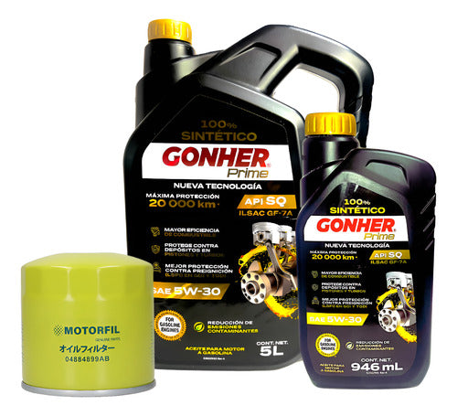 Kit Cambio Aceite Toyota Fj Cruiser 2008 2009 V6 4.0 L