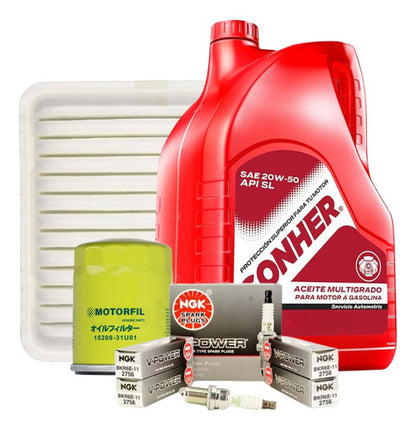 Kit Afinación Mitsubishi Galant 2004-2009 3.8l 6v 20w50