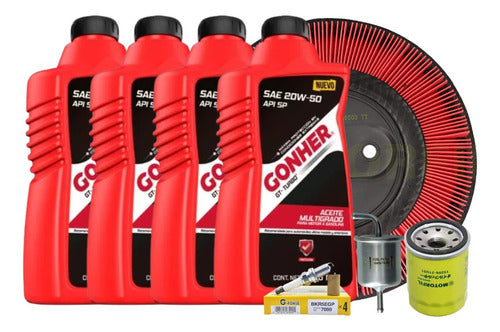 Kit De Afinación D21 2005 Al 2010 2.4l Gonher B/platino