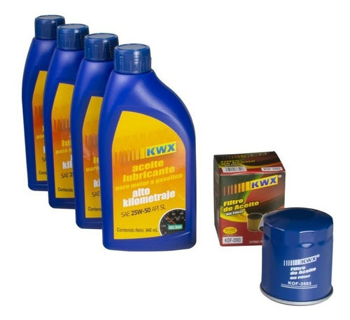 Kit Cambio De Aceite Urvan 2002 Nissan Alto Kilometraje