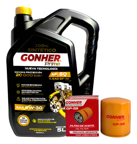 Kit Cambio Aceite Lincoln Mkc 2015-2019 L4 2.3 L