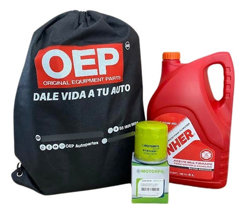 Kit Cambio De Aceite V-drive 2020-2024 Aceite 20w50 Gonher