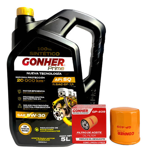 Kit Cambio Aceite Dodge Caliber 2007 2008 2009 L4 2.0 L