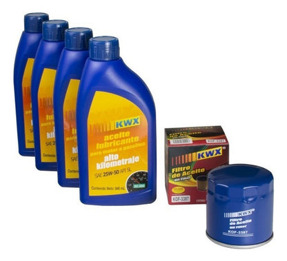 Kit Cambio De Aceite Aveo 2008 Chevrolet Alto Kilometraje