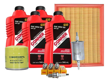 Kit Afinacion Chevy Pick Up 1994-2003 1.4 1.6 20w50 Gonher
