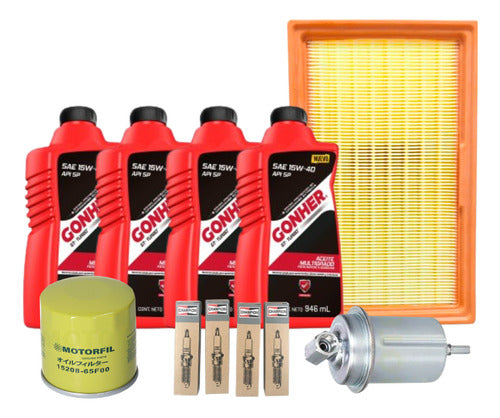 Kit Afinacion Atos 2005 2009 Gonher 15w40